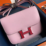 Close-up detail of streamlined bag design