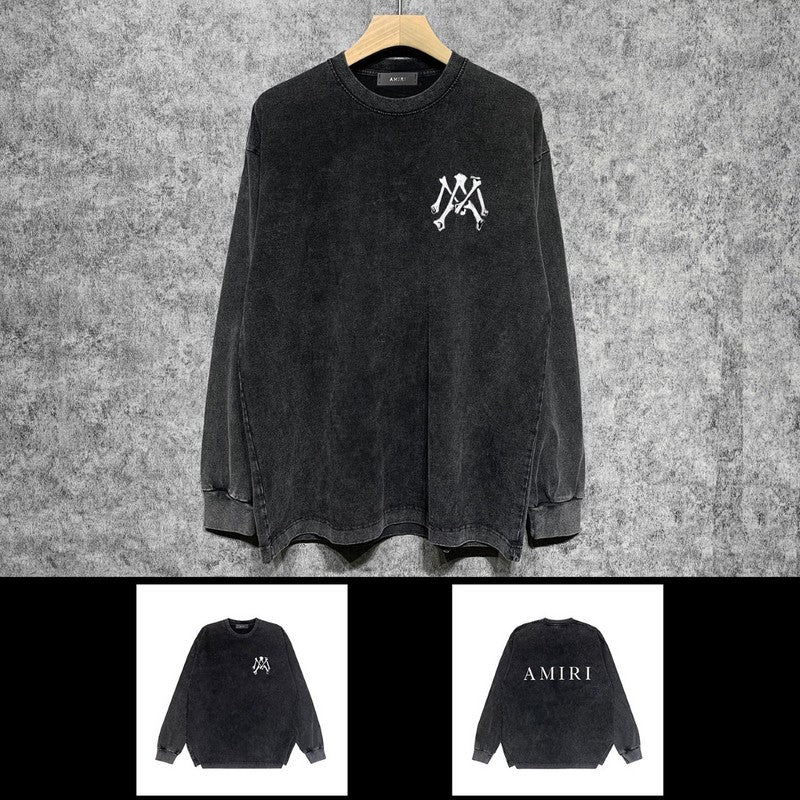 Amiri luxury hoodie detail shot