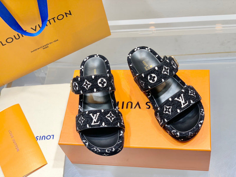 Louis Vuitton shoes Style 370 - side profile detail