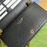 Side profile of everyday-luxe polished women's handbag – women's everyday handbag