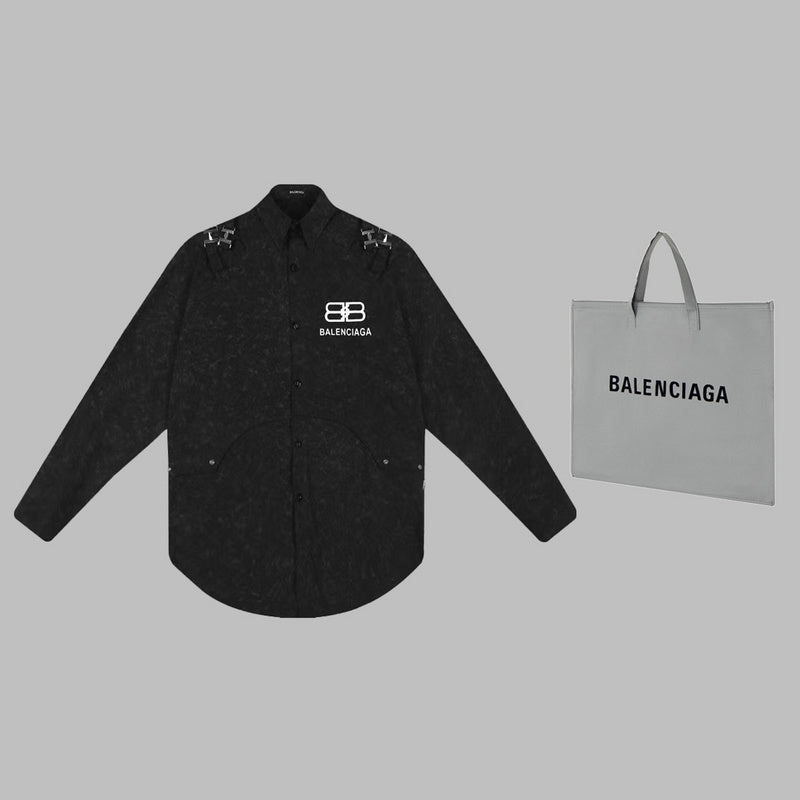 Balenciaga luxury designer clothing detail shot