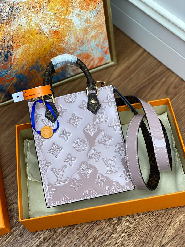 Close-up detail of polished chic women's handbag – women's statement bag