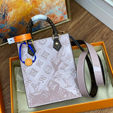 Close-up detail of polished chic women's handbag – women's statement bag