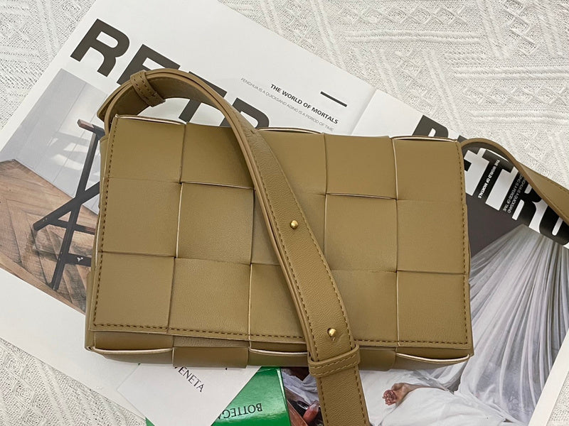 Structured Faux Leather Handbag - Polished Finish | Women's Statement Accessory #1614 - side angle view (image 2) of designer-inspired handbag