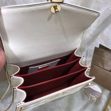 Sophisticated Vegan Leather Handbag - Everyday Elegance | Women's Fashion Handbag #1783 - interior view (image 6) of designer-inspired handbag