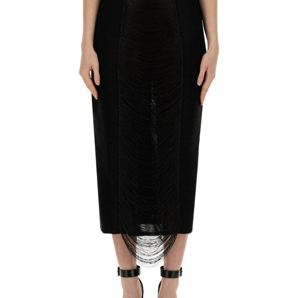 Alexander McQueen Skirts? Alexander Mcqueen Women Long Skirt Chic Everyday Designer Skirt
