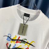 Balenciaga t-shirt close-up — premium authentic designer style
