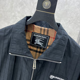 Burberry clothing close-up — premium authentic designer style