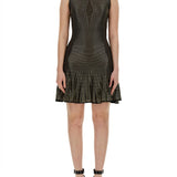 Alexander McQueen cocktail dresses luxury designer piece front view