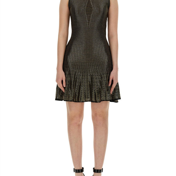 Alexander McQueen Dresses? Alexander Mcqueen Women Mini Dress Elegant Designer Evening Dress