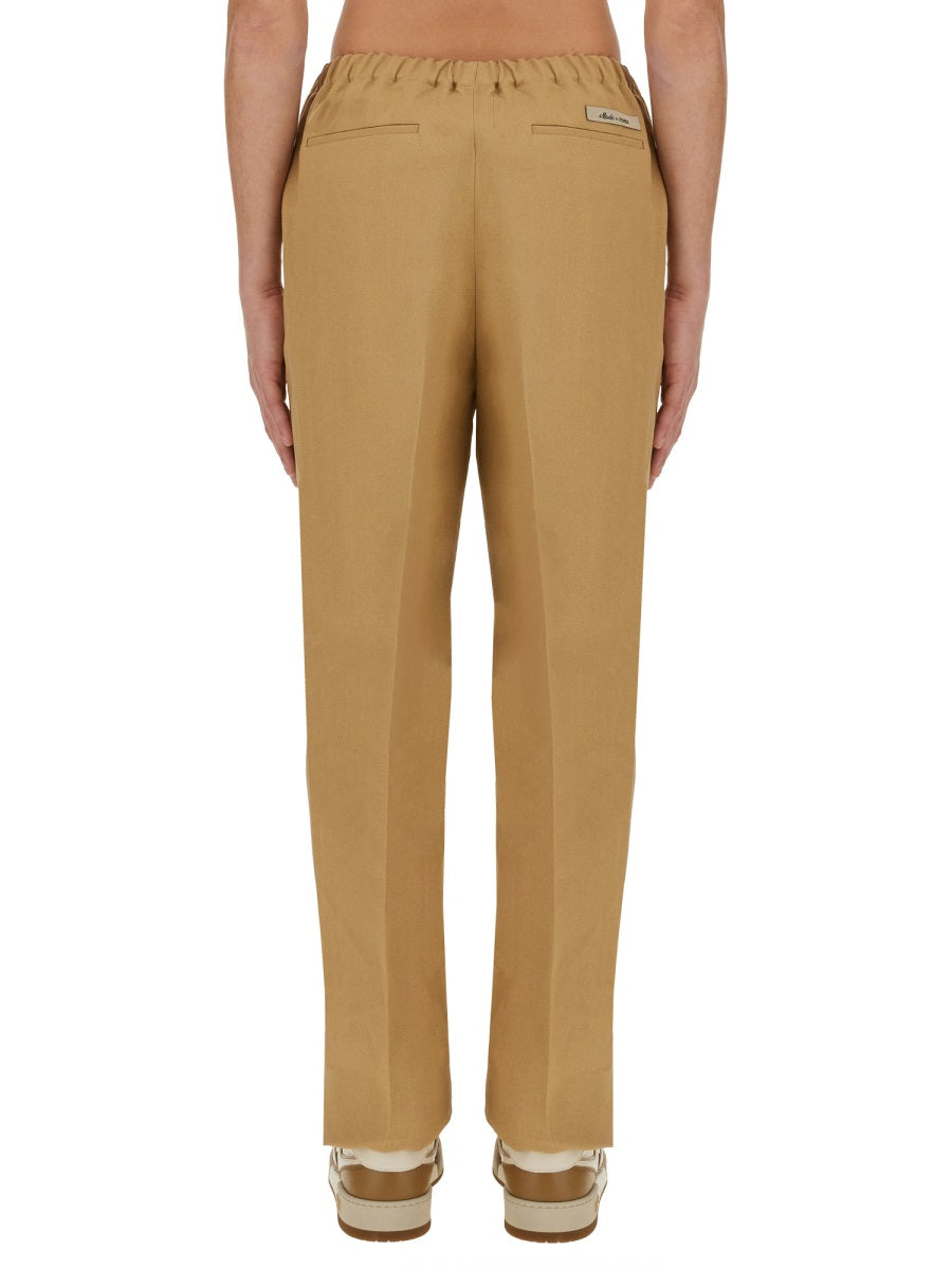 Fendi premium pants detail and craftsmanship close-up