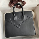 Interior view of sculpted premium bag