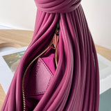 Bold Premium PU Leather Handbag - Refined Silhouette | Women's Luxury Handbag #1663 - back view (image 4) of designer-inspired handbag