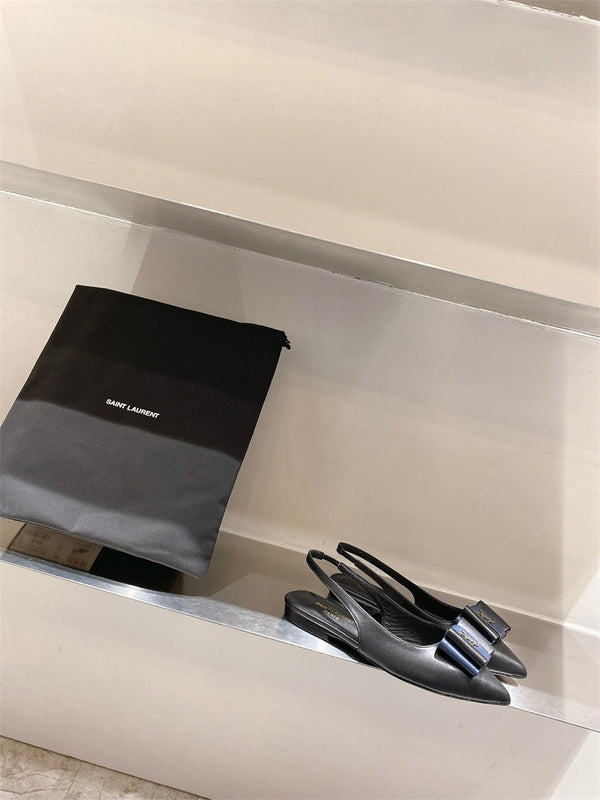 Saint Laurent luxury shoes detail view — premium authentic designer style