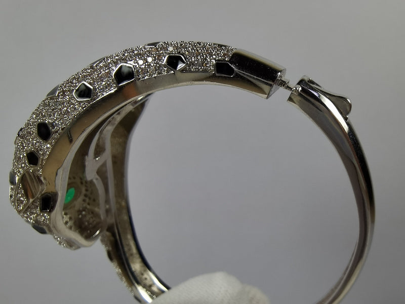 Front view of Cartier unisex jewelry piece