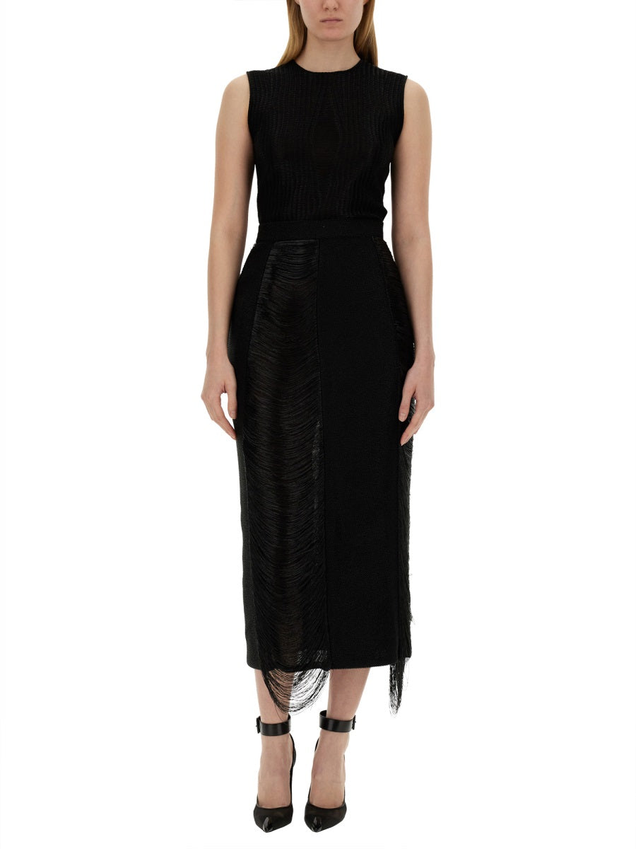 Alexander McQueen Tops? Alexander Mcqueen Women Top Armour Stich Premium Designer Casual Top