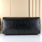 Back view of statement everyday-luxe women's handbag – women's designer-style accessory