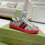 Gucci soft grey luxury sneakers view 10 premium leather build