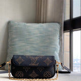  Refined crossbody bag carried on shoulder 10