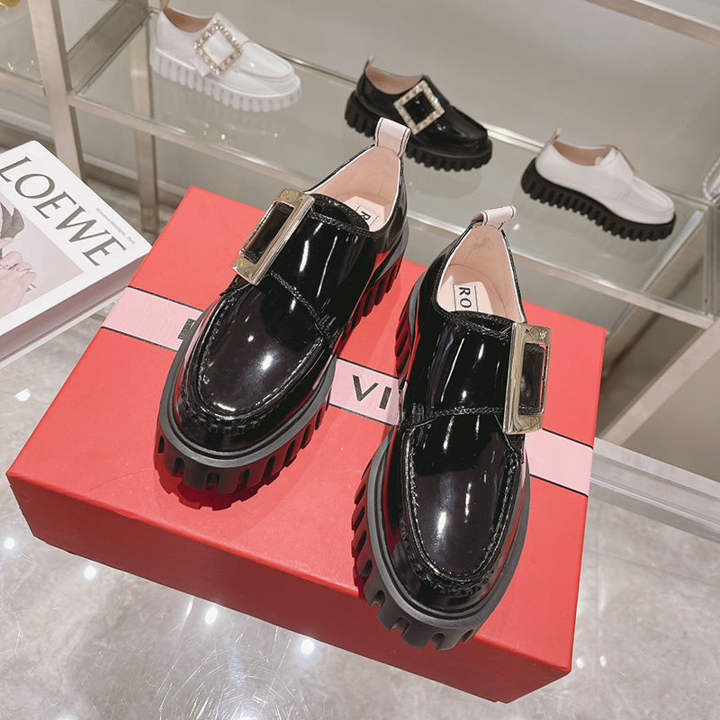 Roger Vivier luxury shoes close-up — premium authentic designer style