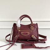Zivas Charm Signature Style Statement Handbag (Signature Shape & Finish) – Front View 2