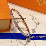 Close-up detail view of Cartier unisex jewelry piece