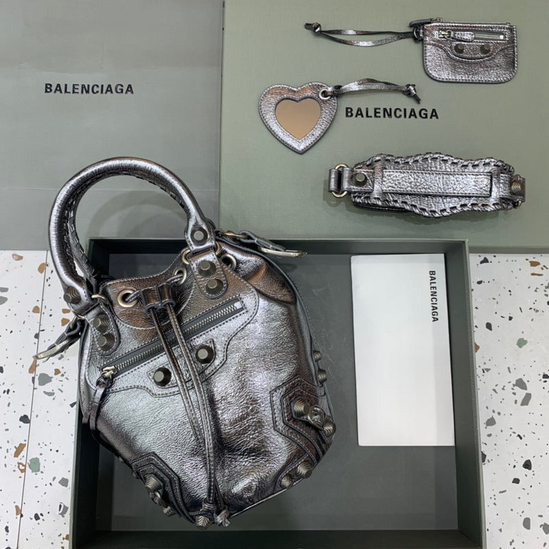 Chic Vegan Leather Handbag - Versatile Everyday Design | Women's Fashion Handbag #311 - front view (image 1) of designer-inspired handbag