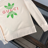 Front view of Gucci luxury clothing with relaxed-fit cut