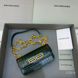 Effortless Faux Leather Handbag - Sleek Minimalist Lines | Women's Designer-Inspired Purse #428 - side angle view (image 2) of designer-inspired handbag
