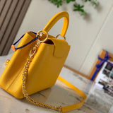 Close-up detail of elevated chic women's handbag – women's luxury handbag