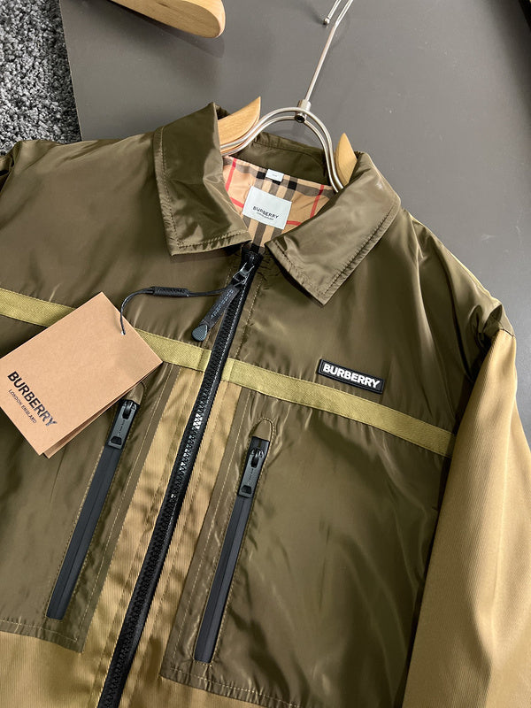 Burberry clothing close-up — premium authentic designer style