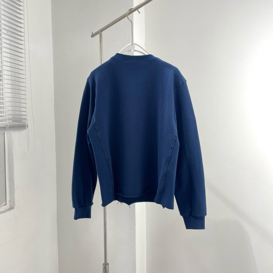 Front view of Celine premium Sweatshirt with iconic logo hardware