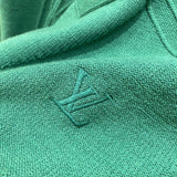 Back view of Louis Vuitton luxury clothing with contemporary cut