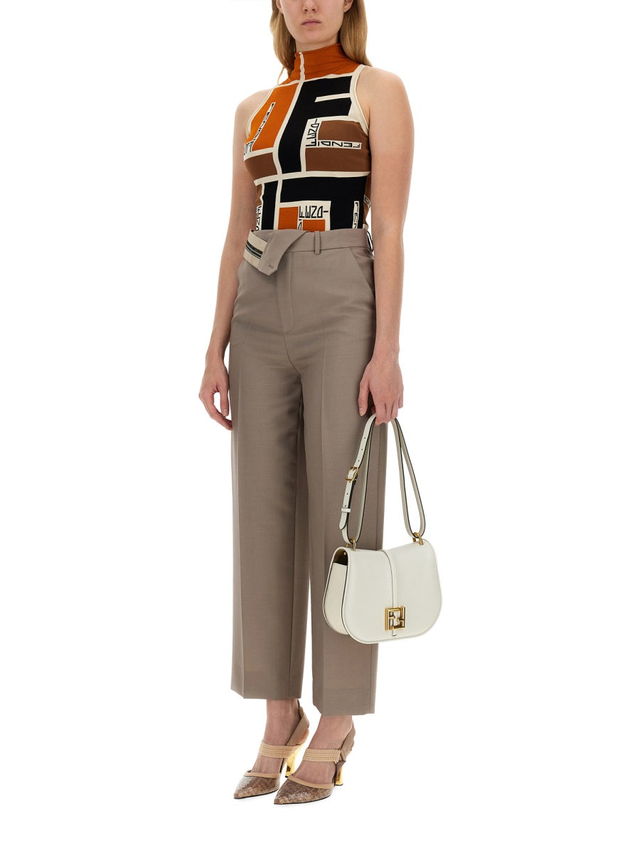 Fendi tee shirts luxury designer piece front view