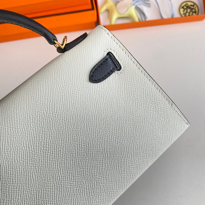 Close-up detail of considered bag design