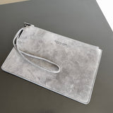 Polished Vegan Leather Handbag - Polished Finish | Women's Premium Handbag #1577 - interior view (image 6) of designer-inspired handbag