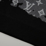 Back view of Louis Vuitton luxury clothing with streetwear-inspired cut