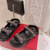 Close-up of Valentino Garavani shoes craftsmanship