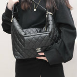 Front view of Chanel 23B Maxi Hobo Bag premium bag