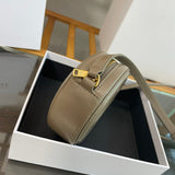 Back view of polished modern women's handbag – women's everyday handbag