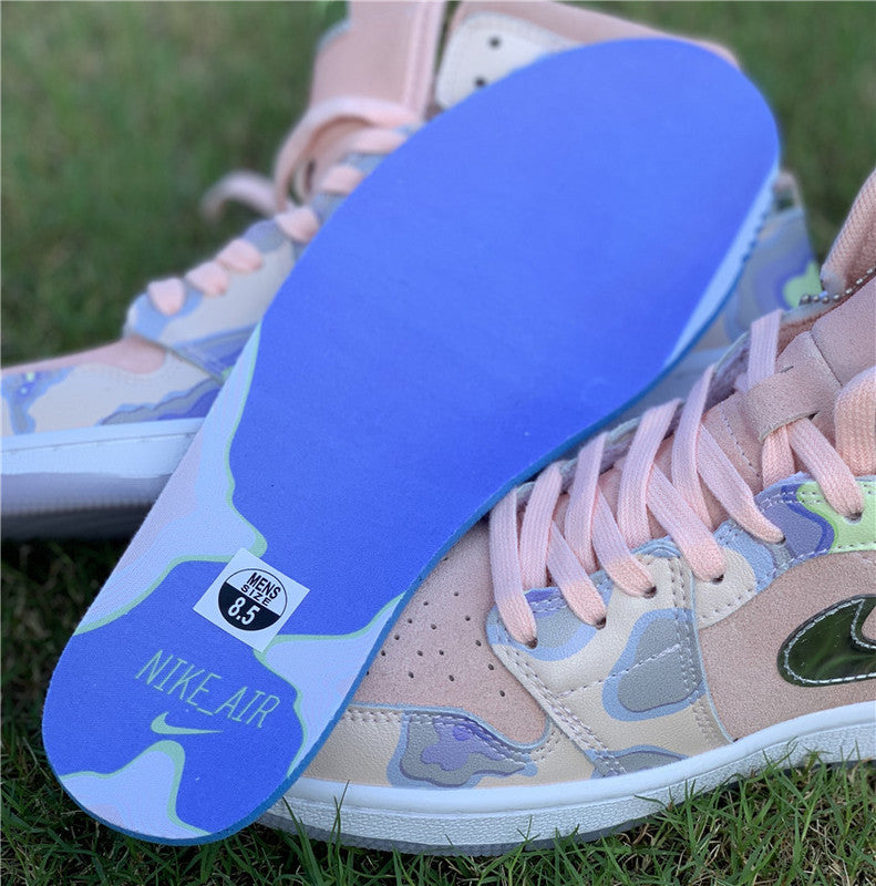 Nike Men's & Women's Luxury Low-Top Trainers — Style 045 close-up view