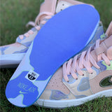 Nike Men's & Women's Luxury Low-Top Trainers — Style 045 close-up view