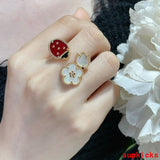 Lifestyle view of Van Cleef & Arpels unisex jewelry piece