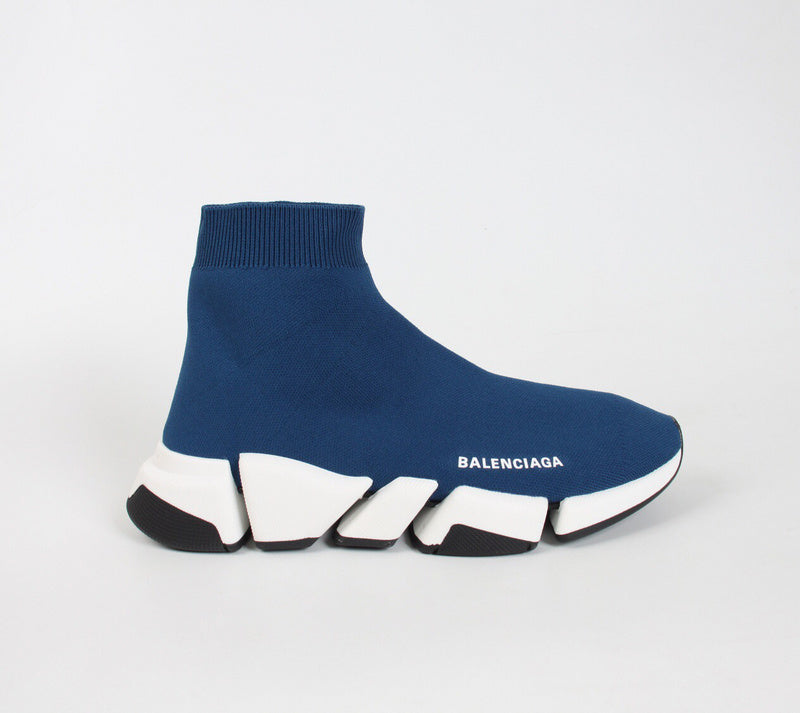 Balenciaga Beige Chunky Platform Sneakers - Detail Shot of Craftsmanship