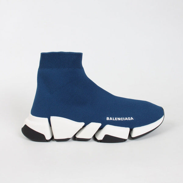 Balenciaga Beige Chunky Platform Sneakers - Detail Shot of Craftsmanship