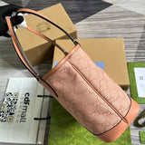 Front view of chic signature women's handbag – women's luxury handbag