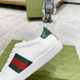 Gucci sneakers detailed view showing premium designer craftsmanship