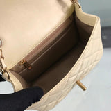 Zivas Charm Understated Luxury Fashion Handbag (Refined Practical Design) – Angled View