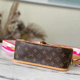 Interior view of structured refined women's handbag – women's luxury handbag