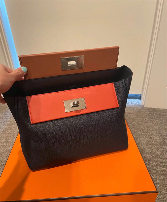 Interior view of understated premium bag